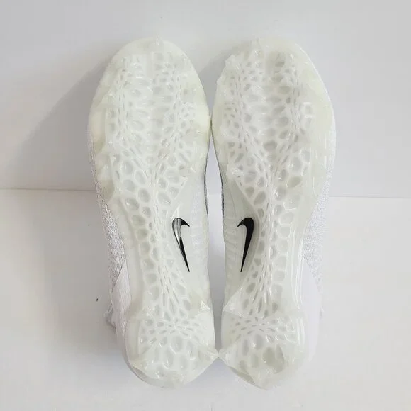 NEW Nike Alpha Menace Elite 2 Football Cleats BV3298-100 Size 12.5 Wide White